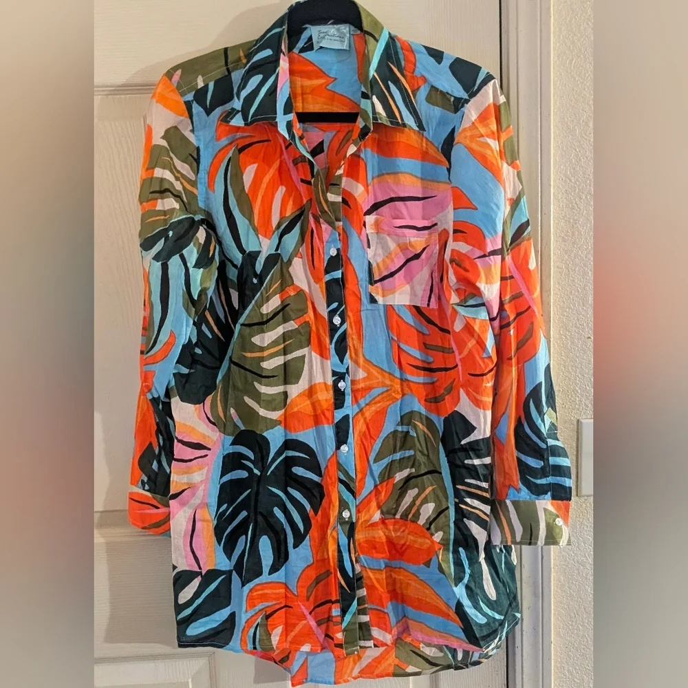 True Destinations Colorful Swim Cover-up - Picture 1 of 3